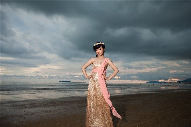 秋天の的主播照片