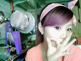 小靓葉主播照片