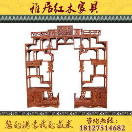 雅居红木家具主播照片