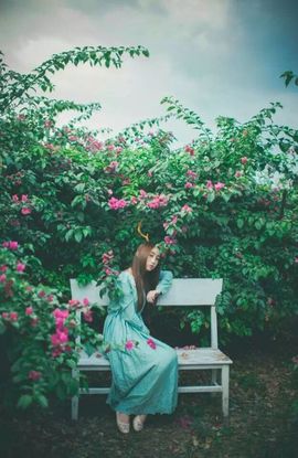 桂林花海景区主播照片