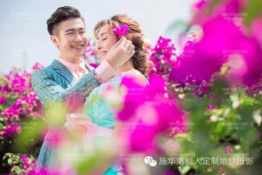 桂林花海的主播照片
