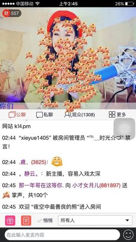 小才女月儿主播照片