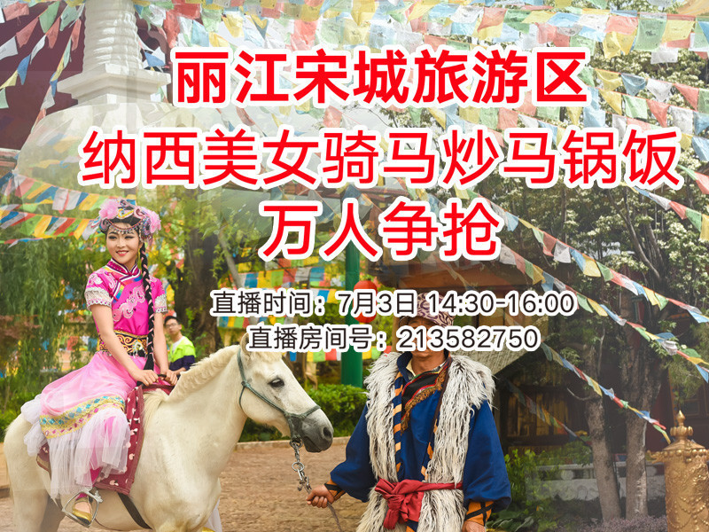 宋城直播间的主播海报