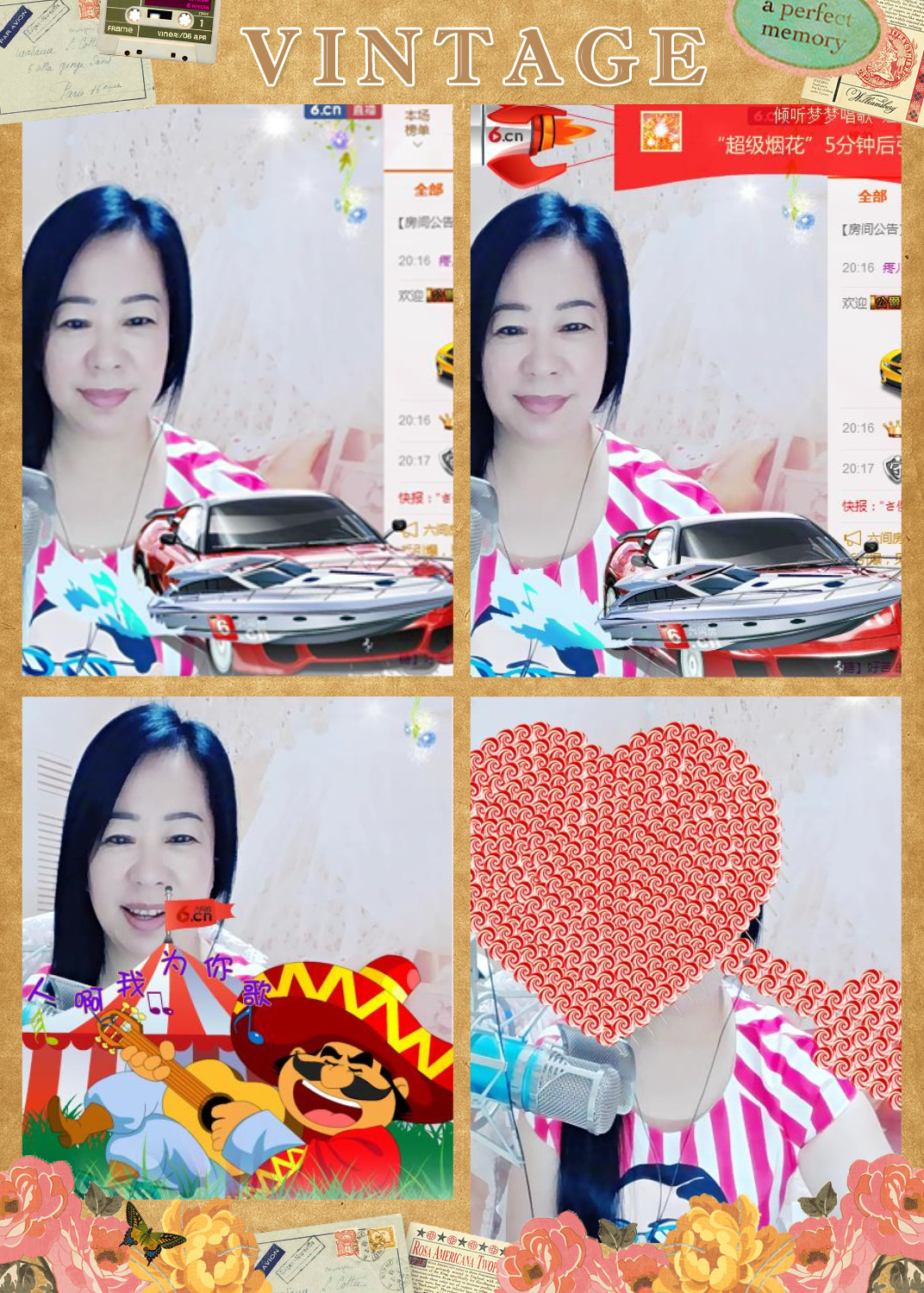 魅力女人唱民歌的图片