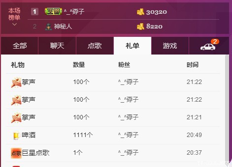 「词骋天下」゛凉词i的主播照片