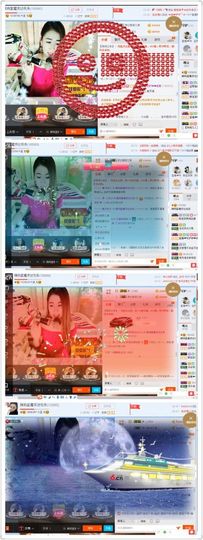 辣妈蓝魔主播照片