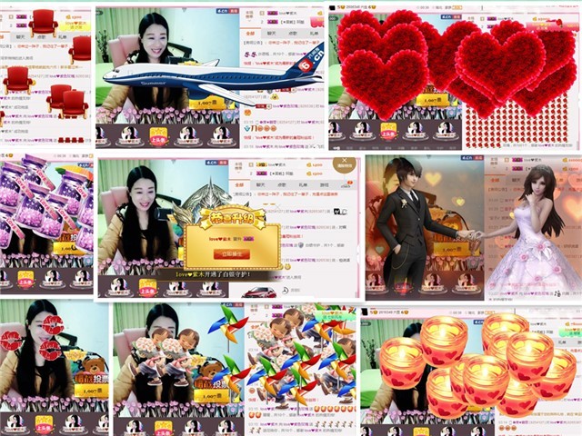 love❤紫色玫瑰主播照片