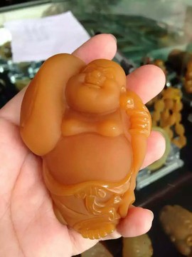 黄蜡石-黄龙玉-逍遥主播照片