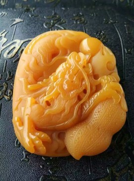黄蜡石-黄龙玉-逍遥主播照片
