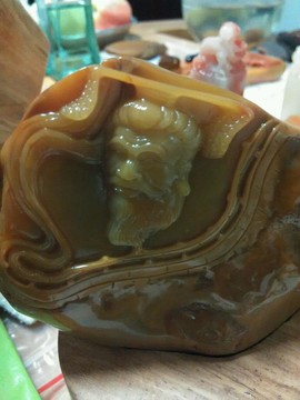 黄蜡石-黄龙玉-逍遥主播照片