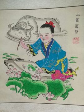 天天带你看年画主播照片