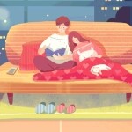 靠着我的背，你会安全