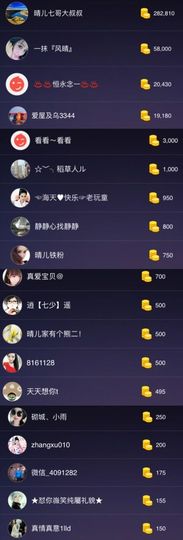 魅丽晴儿主播照片