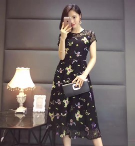 欧货时尚女装主播照片