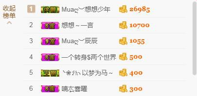 Muaღ︶想想主播照片