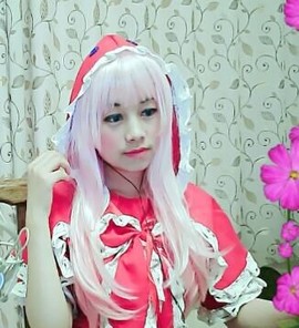 世界第一假妹子米饭主播照片