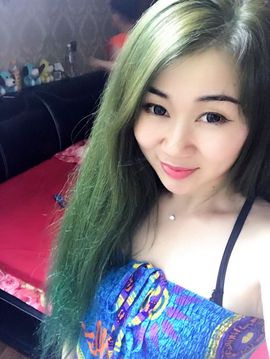 辣妈蓝魔主播照片