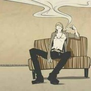 淡淡的烟酒味
