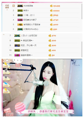 嗯哼……！主播照片
