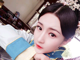 玲珑小影仙女下凡主播照片