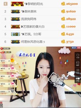 ♚艺琪♚充值代理主播照片