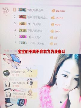 雨荨5198主播照片
