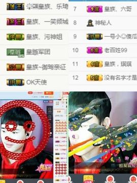 皇族、笨小孩主播照片