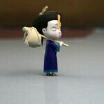 风中摇摆的鱼尾