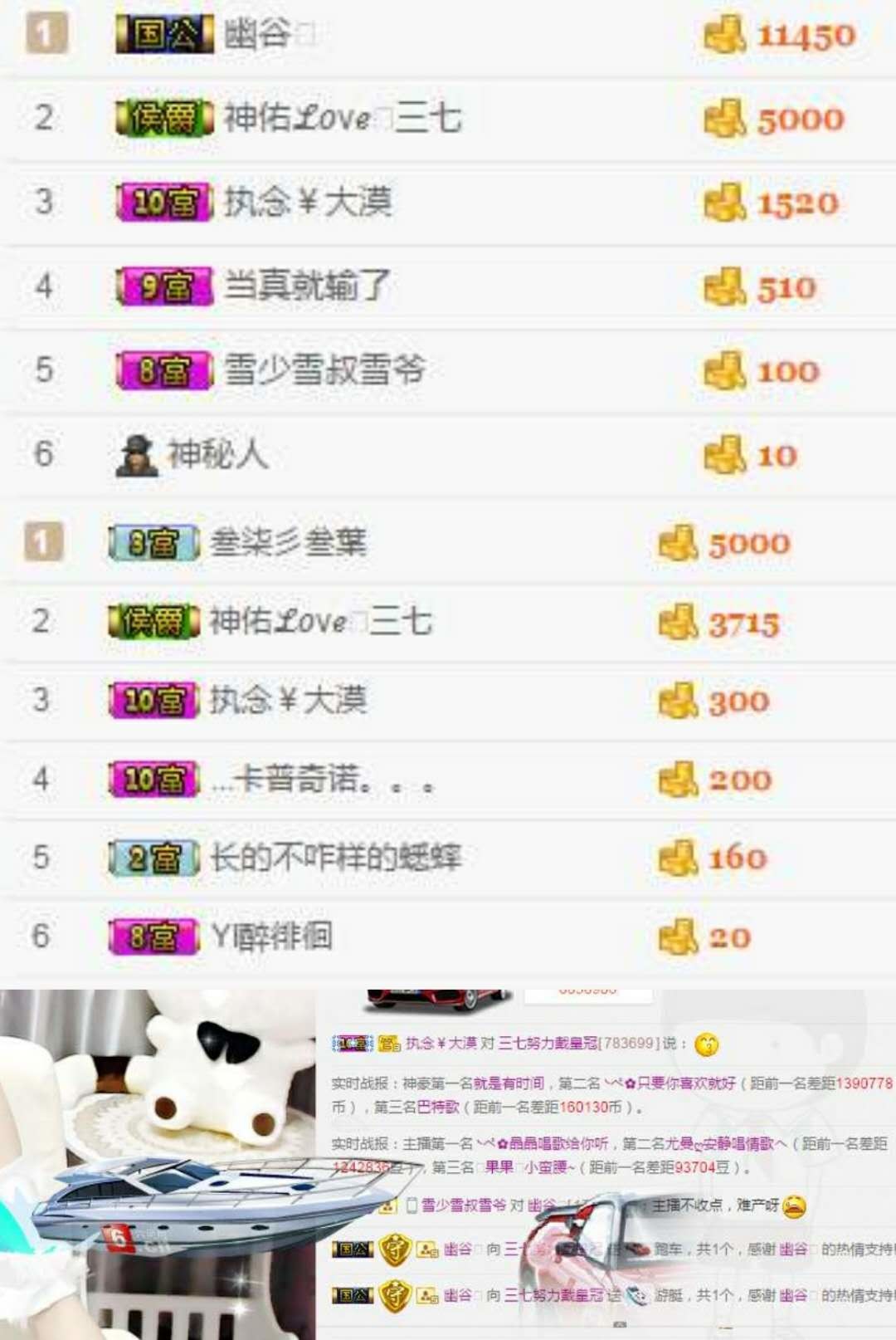 三七特色的主播照片