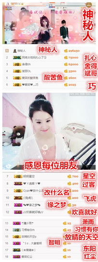 爱笑🌺下周见主播照片