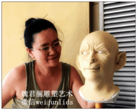 魏君丽雕塑艺术！ww主播照片