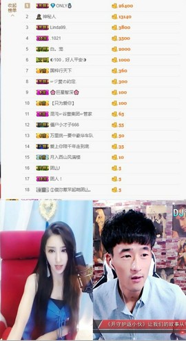 小魔鬼中的天使主播照片