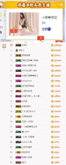 小果❤️求过任务主播照片