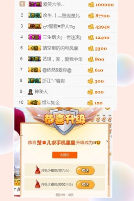 哇塞！楚儿主播照片