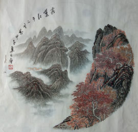 甲景书画苑主播照片