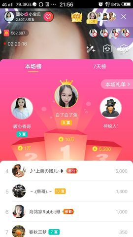 暖心晚上播主播照片