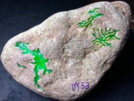 翡翠原石仙玉珠宝主播照片