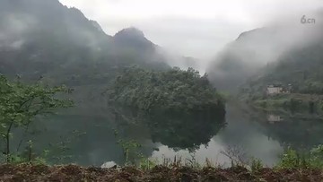 水库美景！