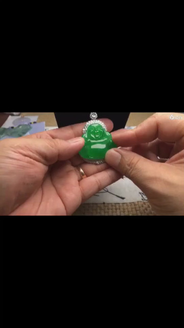 翡翠翠绿佛公
