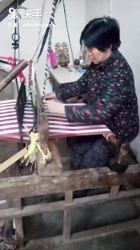 手工织布
