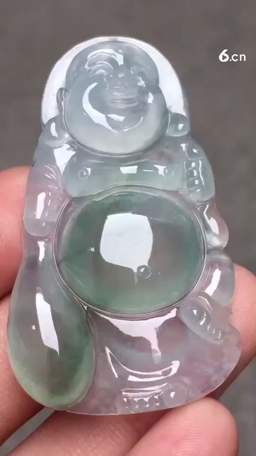 冰绿站佛，种水通透4380