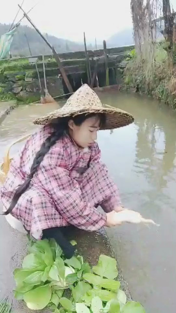 小河边