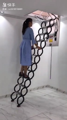 步升阁楼伸缩楼梯