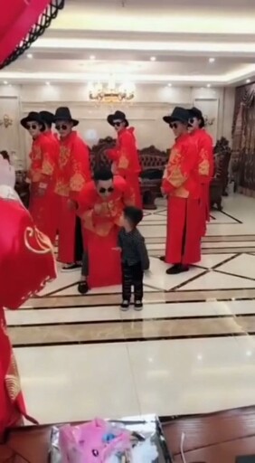 马上出发接新娘了