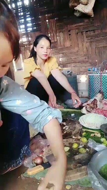 美女早上好