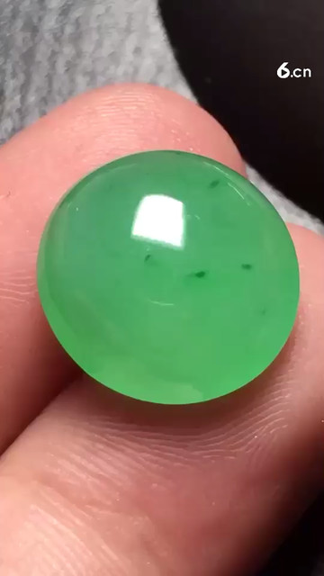 阳绿蛋面，镶嵌5100