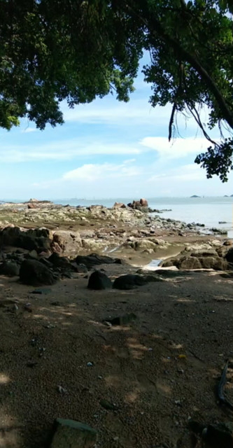 珠海，港珠澳大桥附近