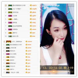 李沐汐古筝主播照片