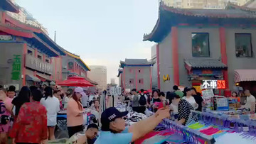 海拉尔夜市