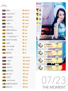 李沐汐古筝主播照片